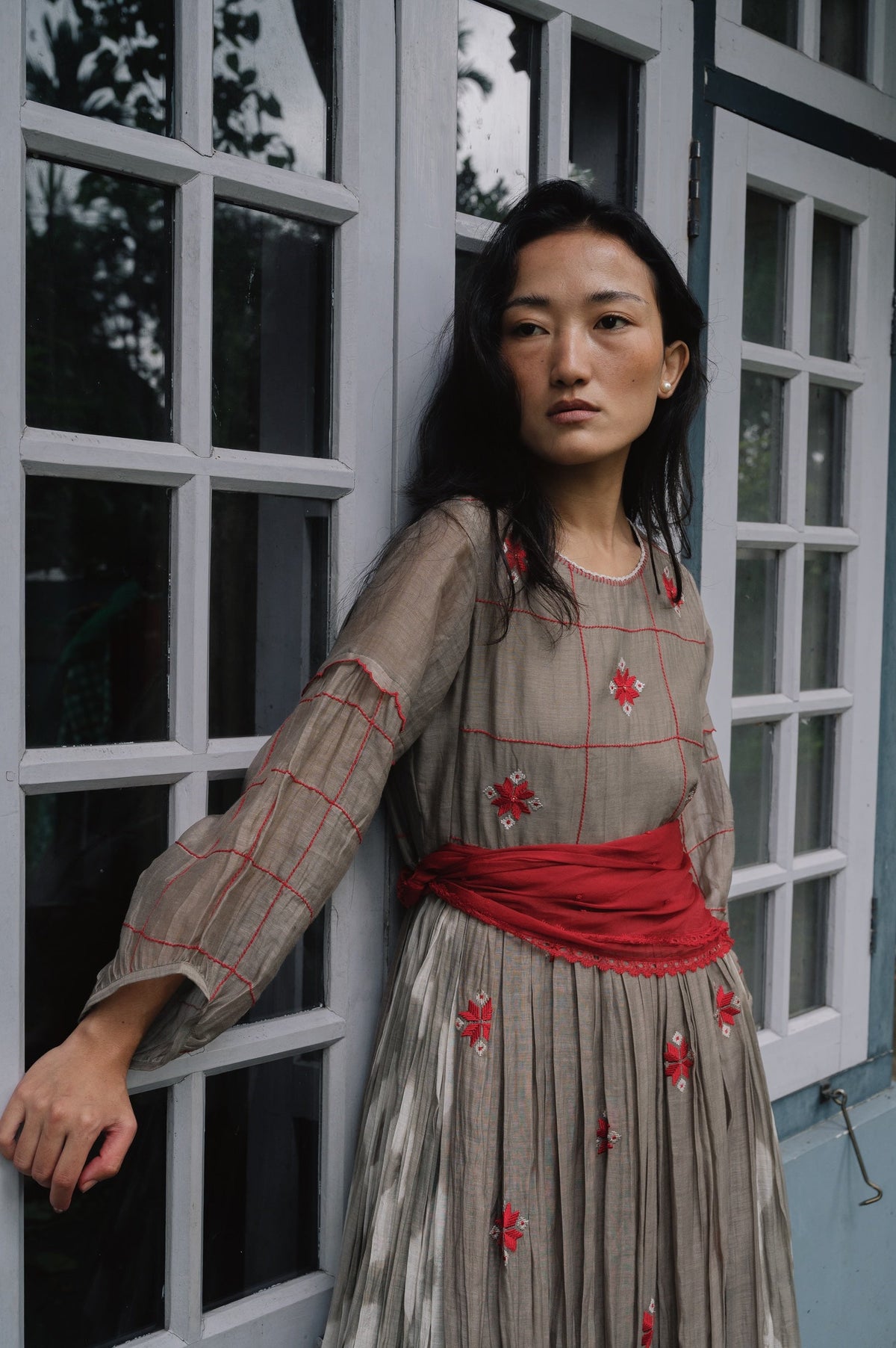 Jaapi Dress - Grey - CiceroniDressGaach