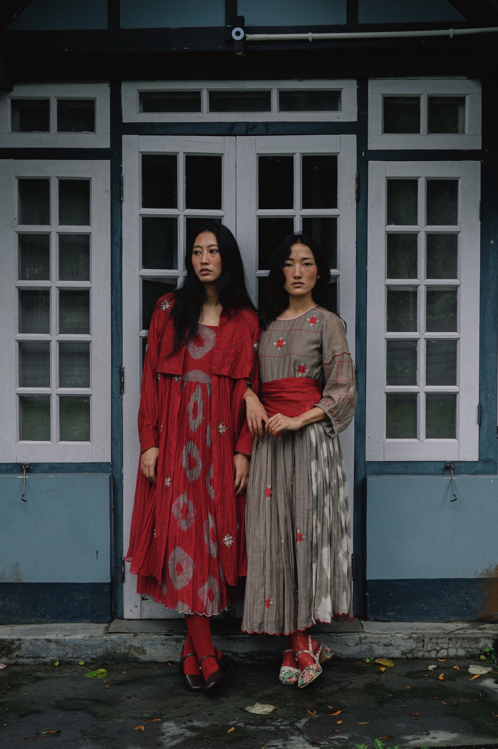 Jaapi Dress - Grey - CiceroniDressGaach