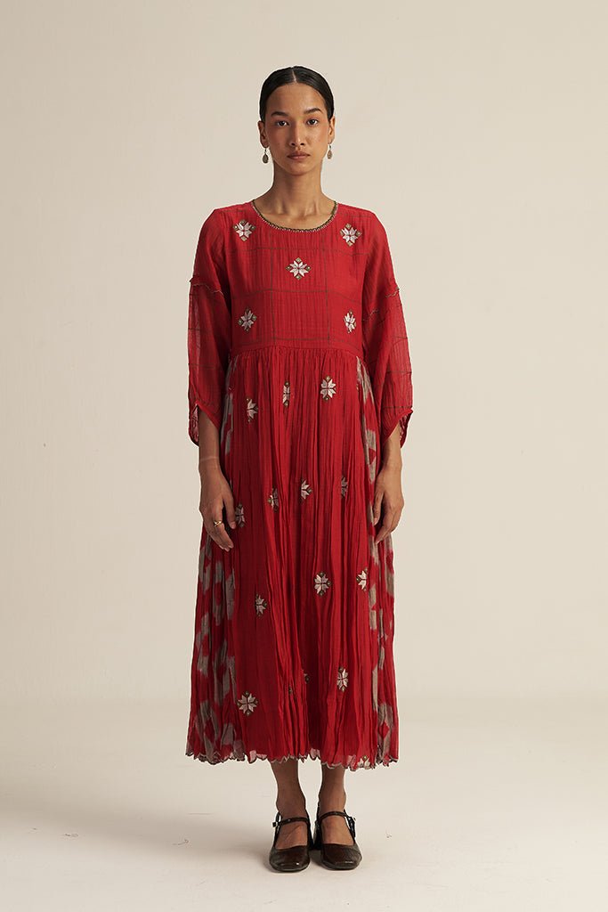 Jaapi Dress - Red - CiceroniDressGaach