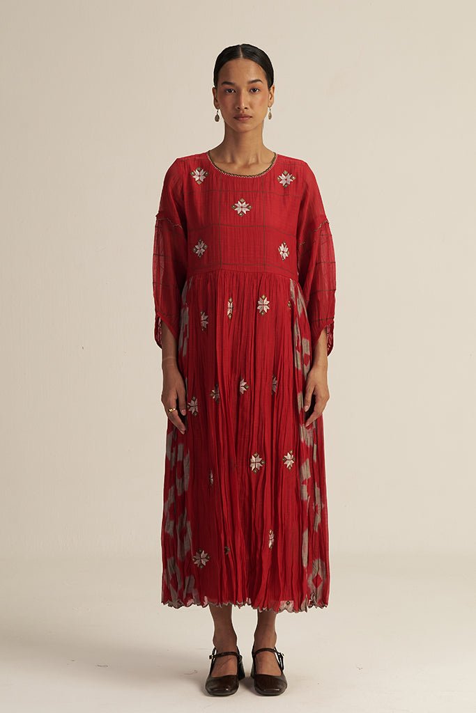 Jaapi Dress - Red - CiceroniDressGaach
