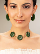 Jade choker - CiceroniNecklaceRumri