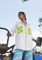 Jaigarh Shirt - Mango Block Print - CiceroniWomen ShirtsThe Raw India