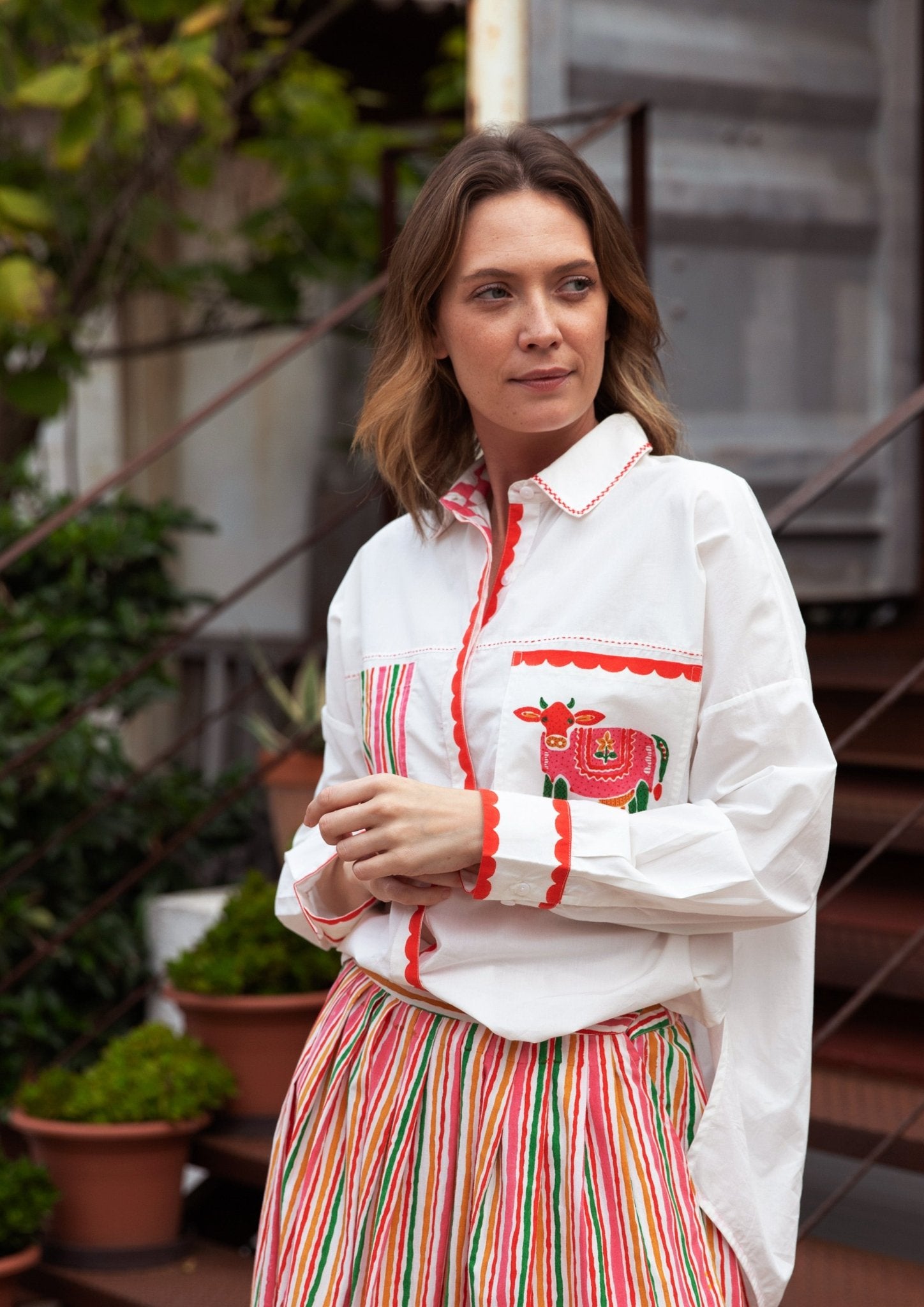 Jaigarh Shirt - CiceroniWomen ShirtsThe Raw India