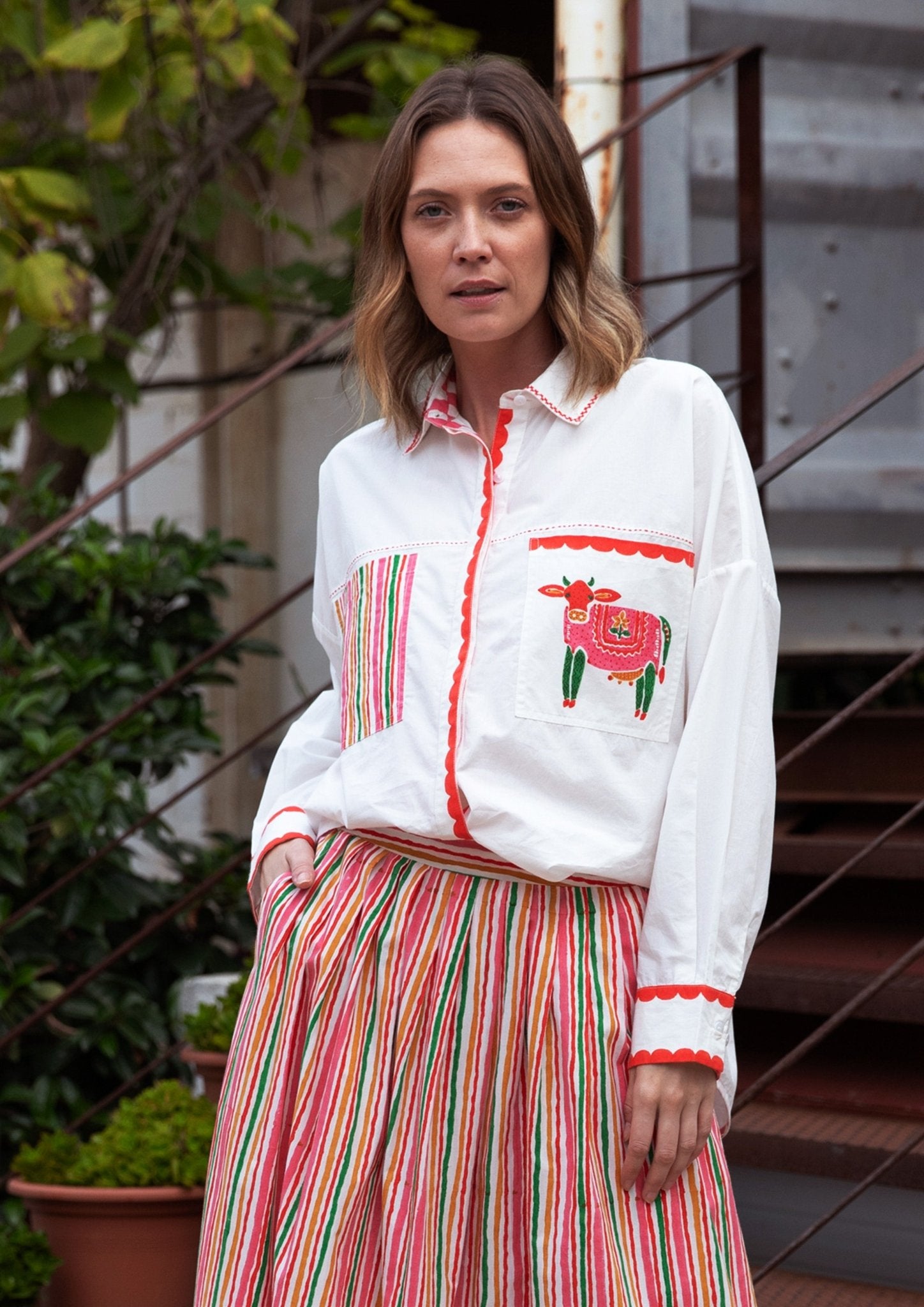 Jaigarh Shirt - CiceroniWomen ShirtsThe Raw India