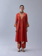 Jakar Rust Kurta - CiceroniKurta Set, Festive WearShades of India