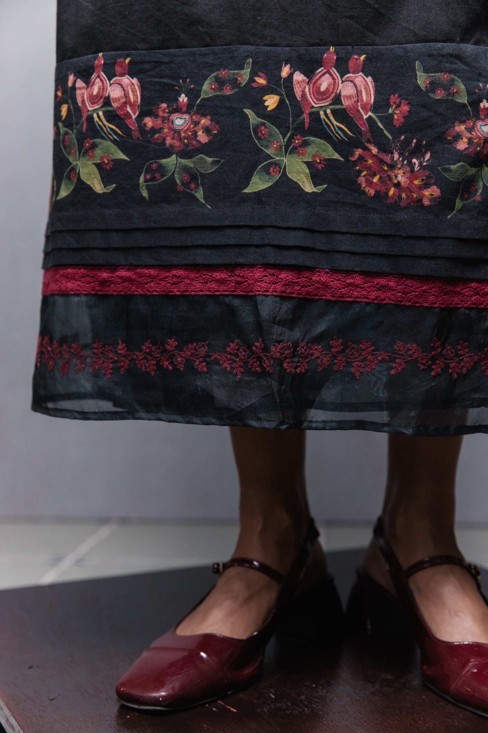 Jama Dress in Black - CiceroniDressesSubbah