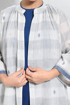 Jamdani Neck - Gather Jacket Co - ord (Set of 3) - CiceroniCo - ord SetHiranya