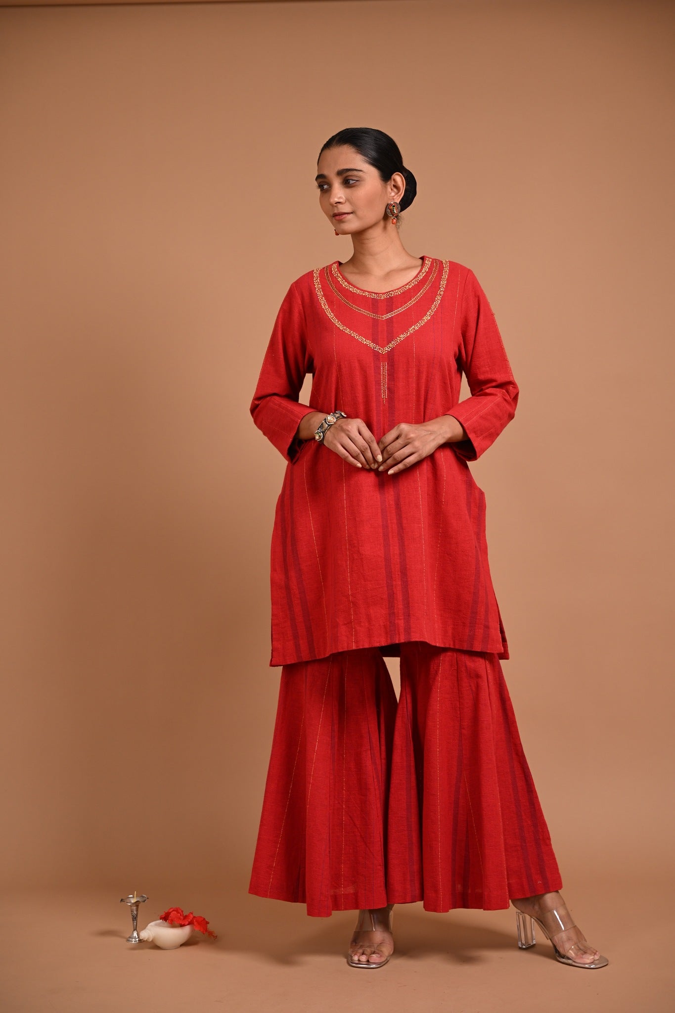 Jasud Tunic - CiceroniKurta, Festive WearRang by Rajvi