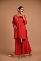 Jasud Tunic - CiceroniKurta, Festive WearRang by Rajvi