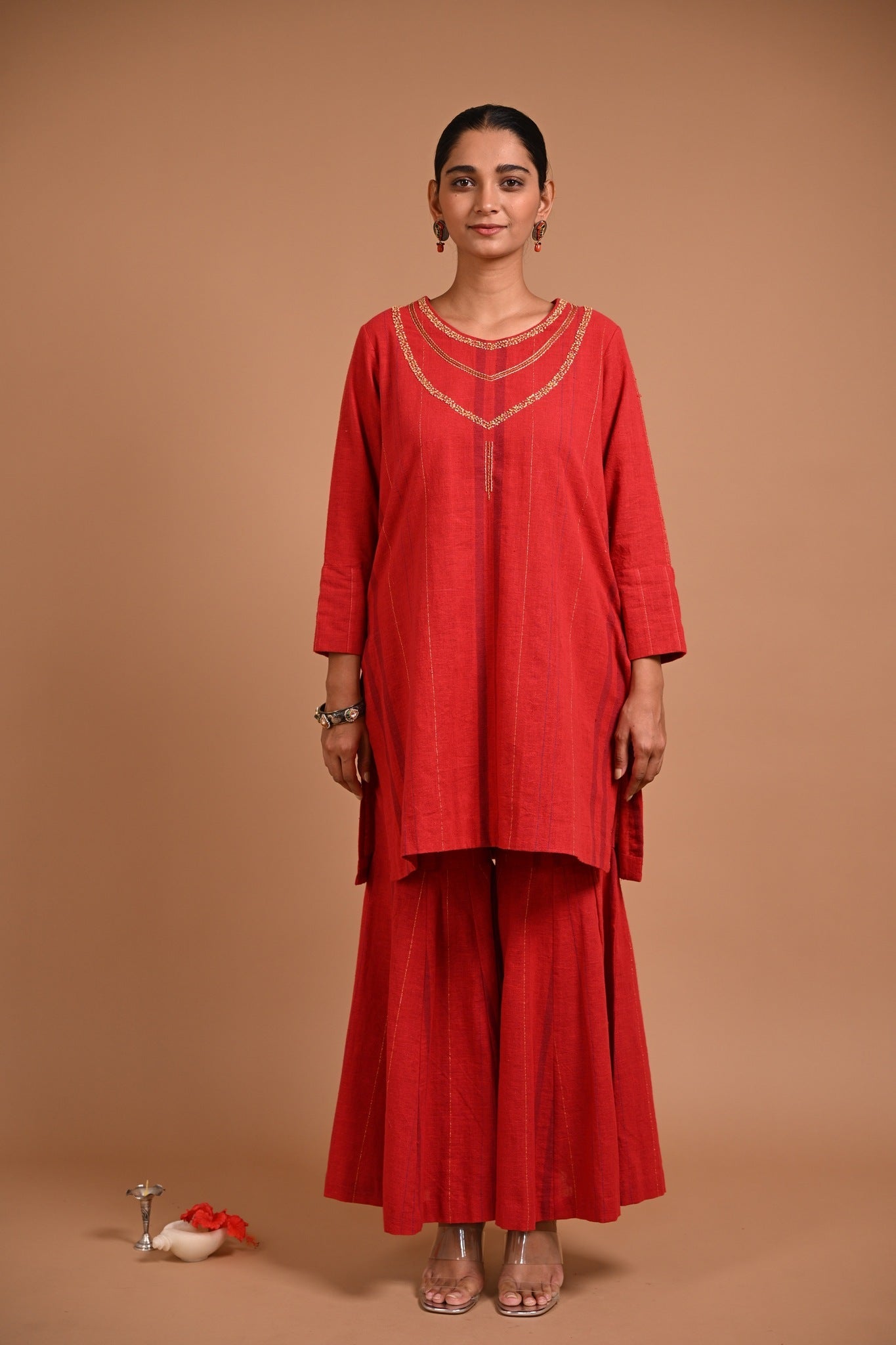 Jasud Tunic - CiceroniKurta, Festive WearRang by Rajvi