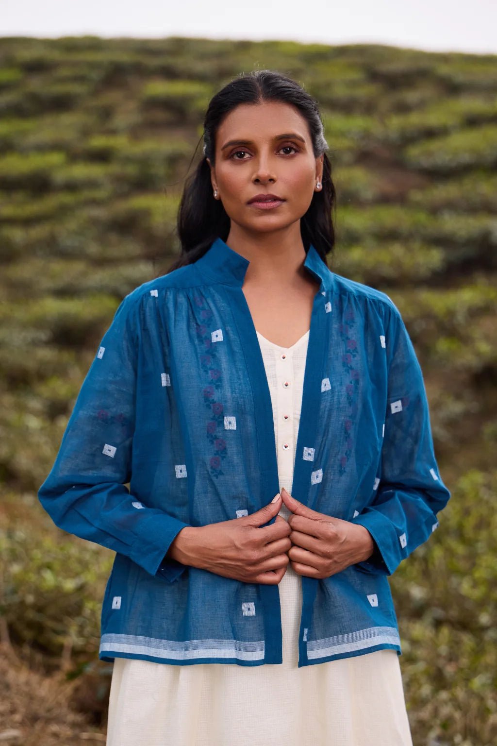 Jatra Blue Overlay - CiceroniJacketsSarron
