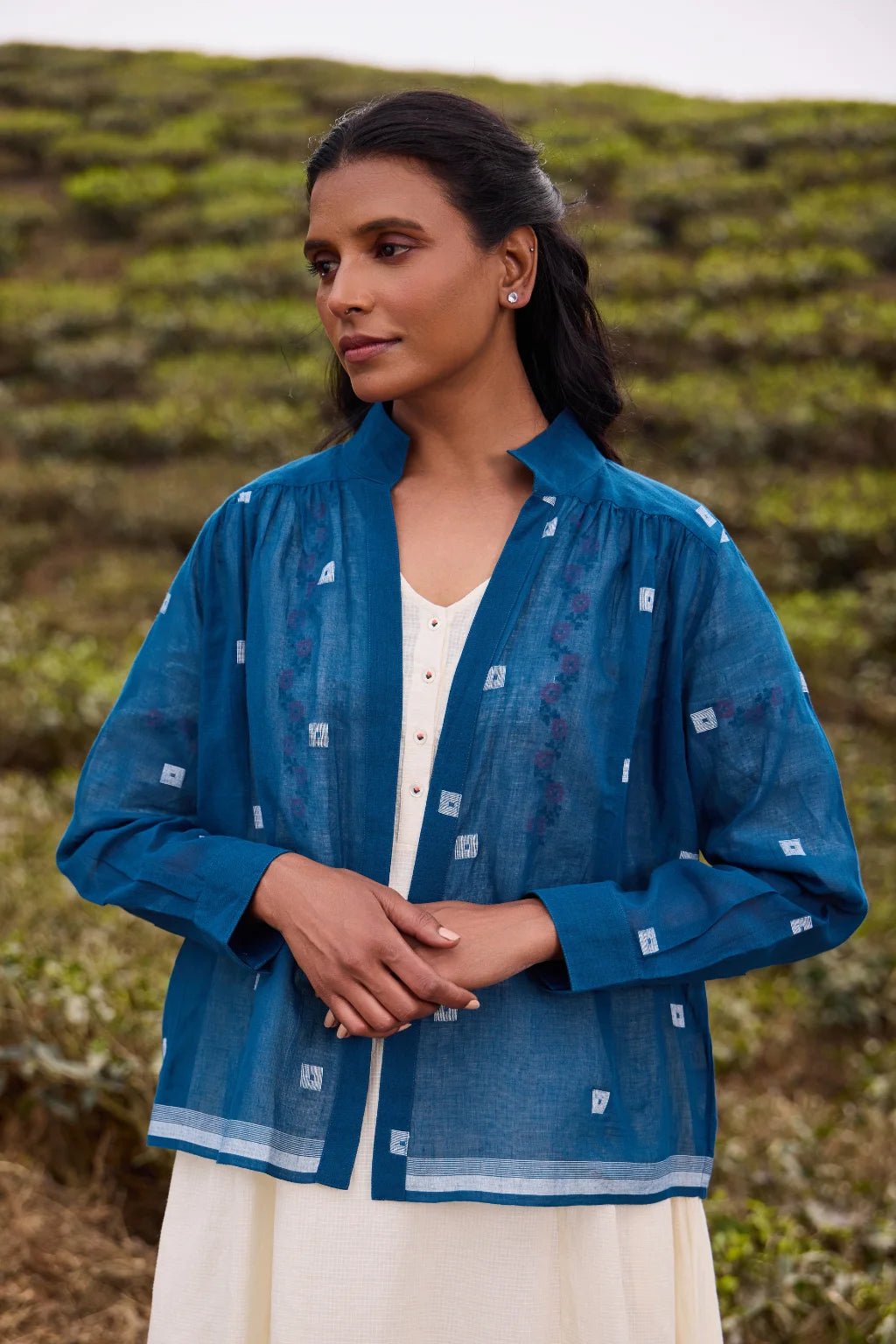 Jatra Blue Overlay - CiceroniJacketsSarron
