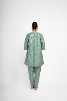 Jaya Kurta Set In Green - CiceroniKurta Set, Festive WearShriya Singhi