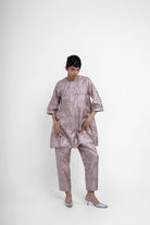 Jaya Kurta Set In Grey - CiceroniKurta Set, Festive WearShriya Singhi