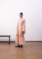 Jeanne Co - ord Set - Peach - CiceroniKurta Set, Everyday WearHiranya