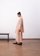Jeanne Co - ord Set - Peach - CiceroniKurta Set, Everyday WearHiranya