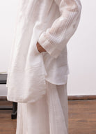 Jeanne Co - ord Set - White - CiceroniKurta Set, Everyday WearHiranya