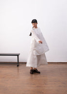 Jeanne Co - ord Set - White - CiceroniKurta Set, Everyday WearHiranya