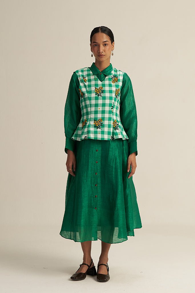 Jenny Set - Green - CiceroniDressesGaach