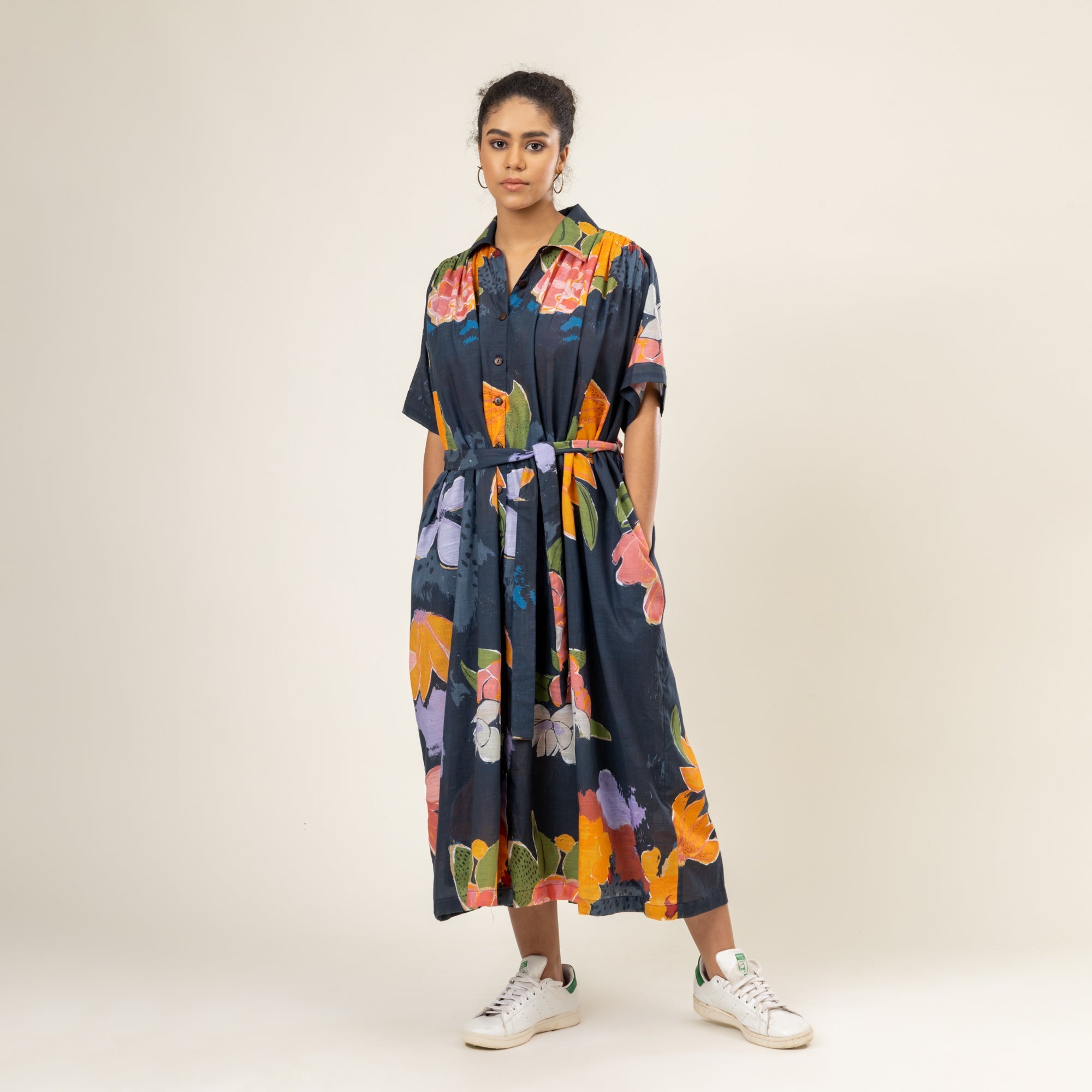 Joan Printed Dress - CiceroniDressesDoodlage