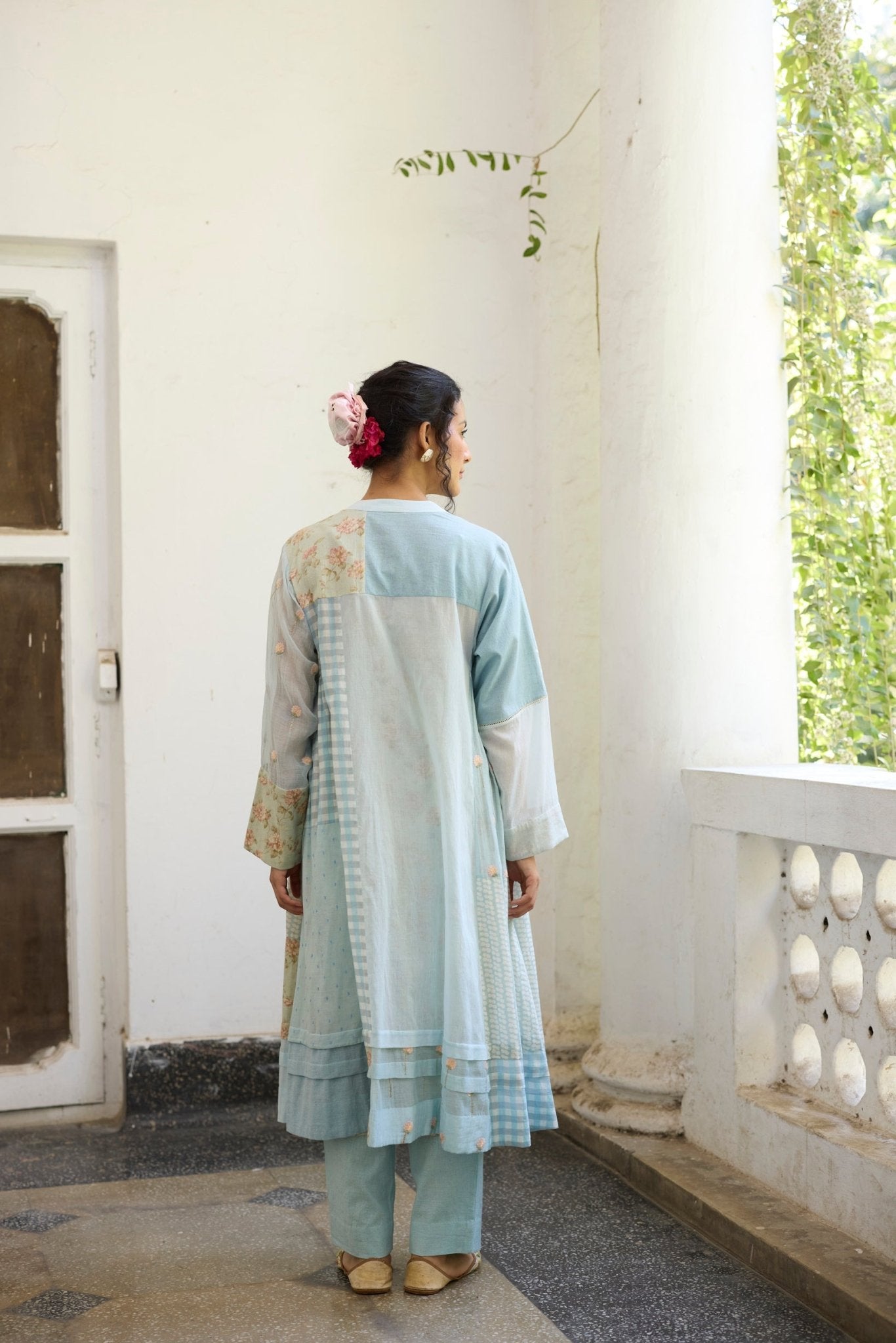 Johin Tunic - Blue - CiceroniKurta, Everyday WearKhyati Rughani