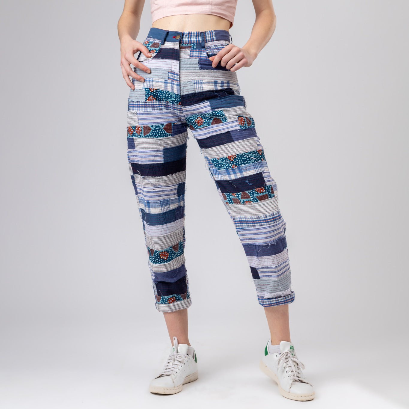 June Patch Work Pants - CiceroniPantsDoodlage