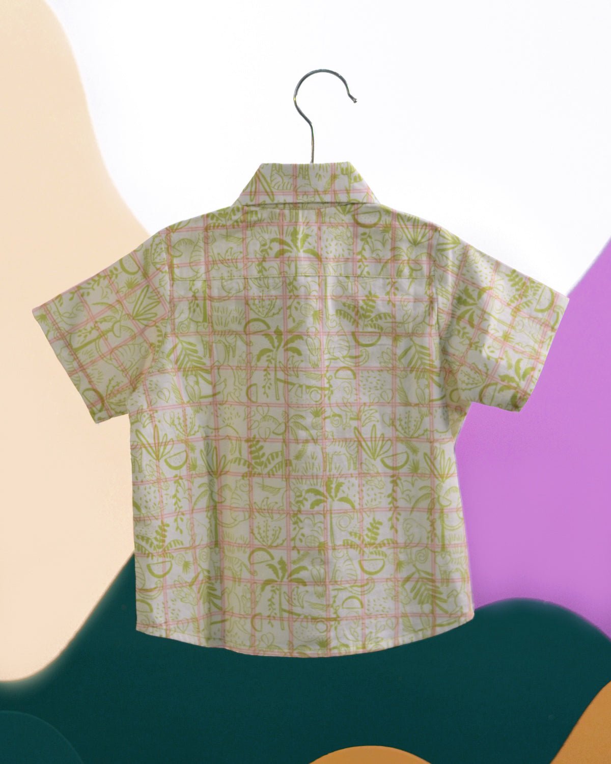 Jungle Gym Printed Cotton Casual Shirt - CiceroniShirtsMiko Lolo