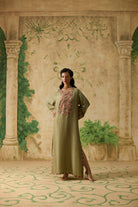 Juniper Tunic - Green - CiceroniTunicsKhyati Rughani