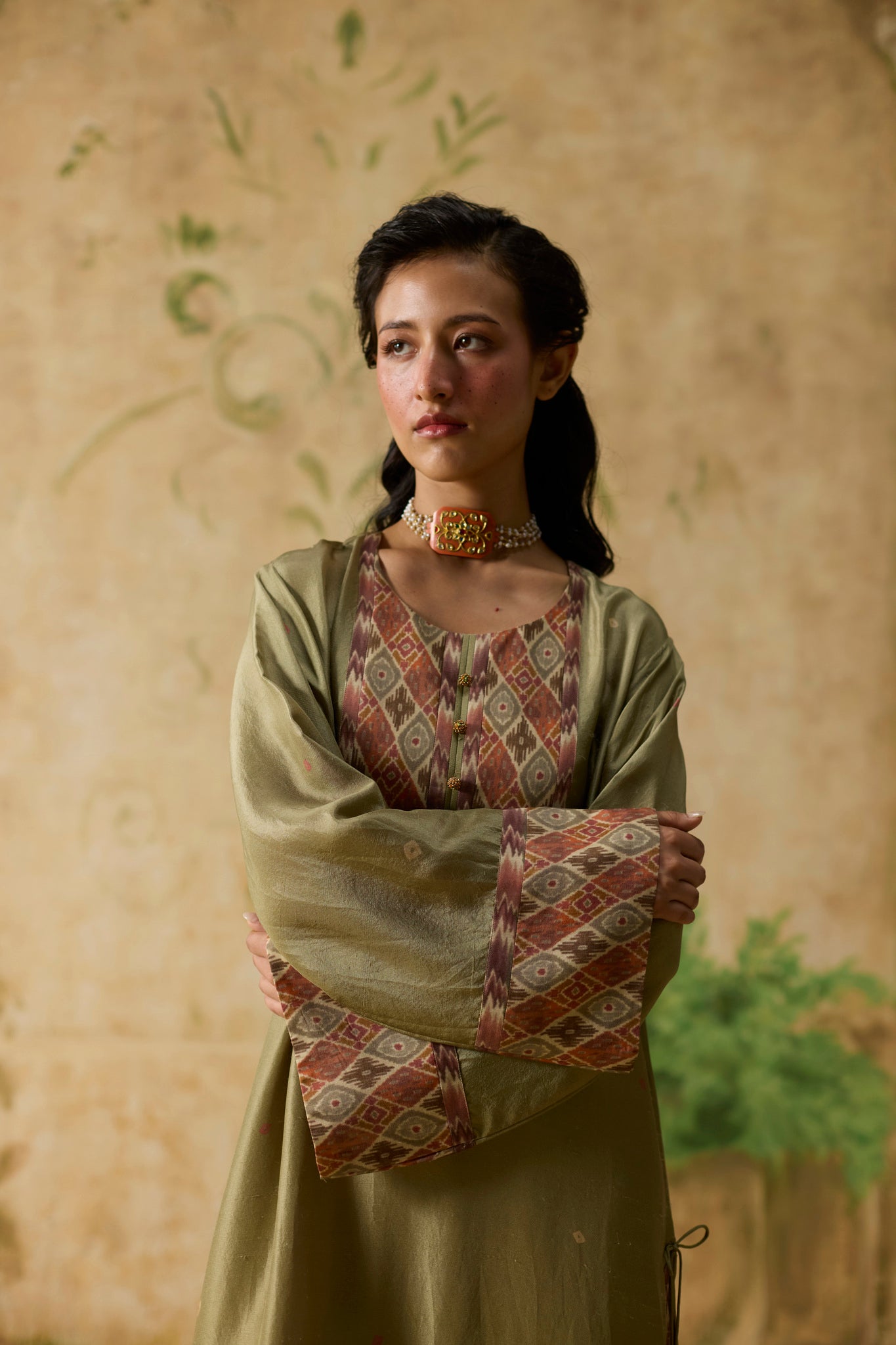 Juniper Tunic - Green - CiceroniTunicsKhyati Rughani