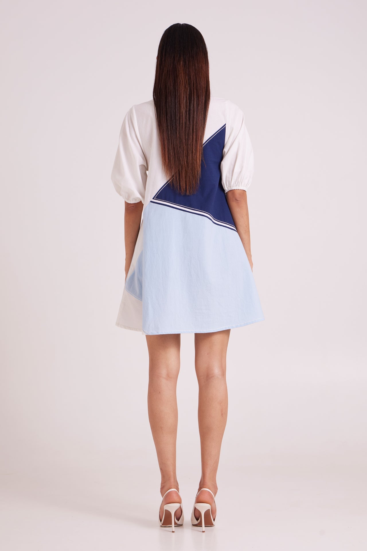 Juno - Segmented Tide Short Dress - CiceroniDressMadder Much