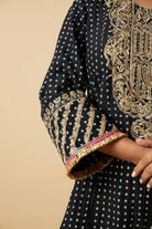 Kaali Rangili Embroidered Kurta Set- Set of 3 - CiceroniKurta Set, Festive WearPants and Pajamas