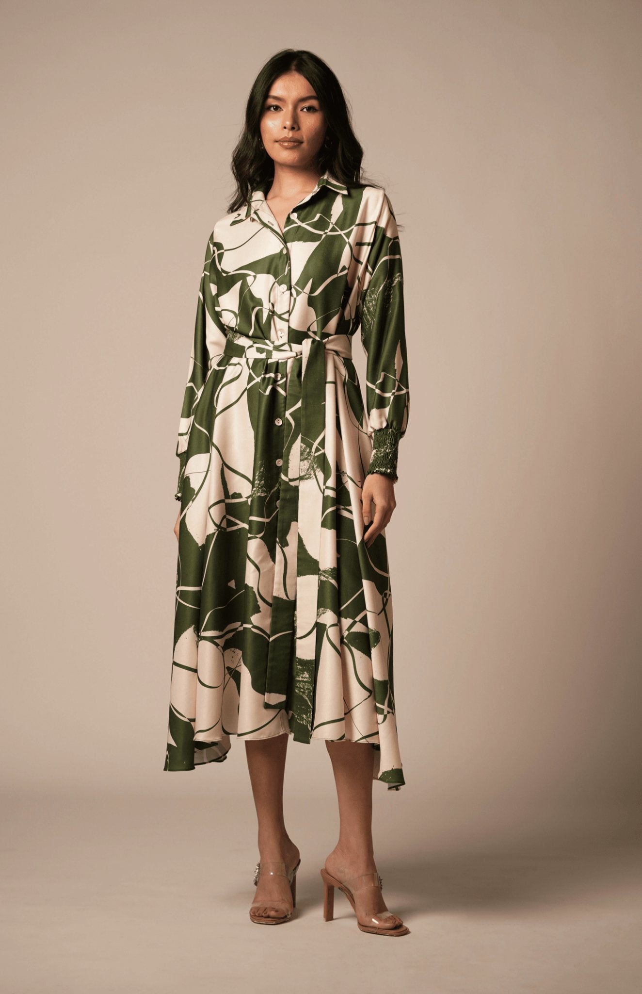 Kaee Belted Dress - CiceroniDressesAdvait