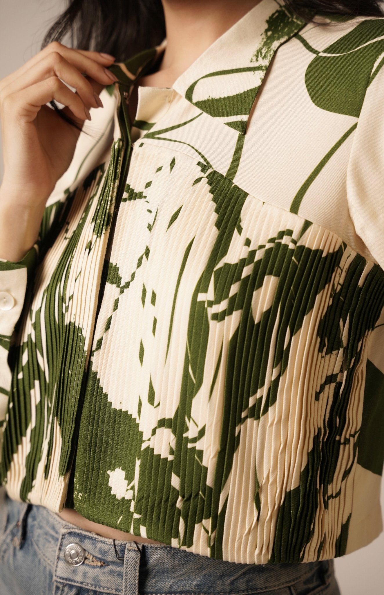 Kaee Pleated Shirt - CiceroniShirtsAdvait