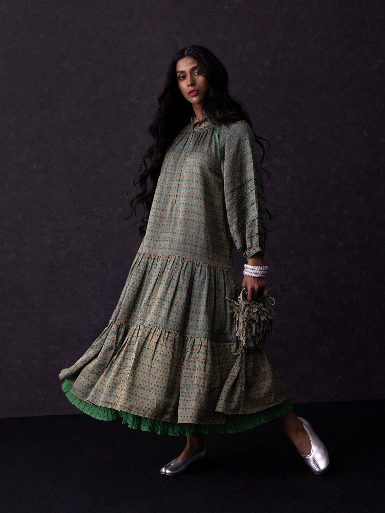 Kaeru Dress - CiceroniDressesShades of India