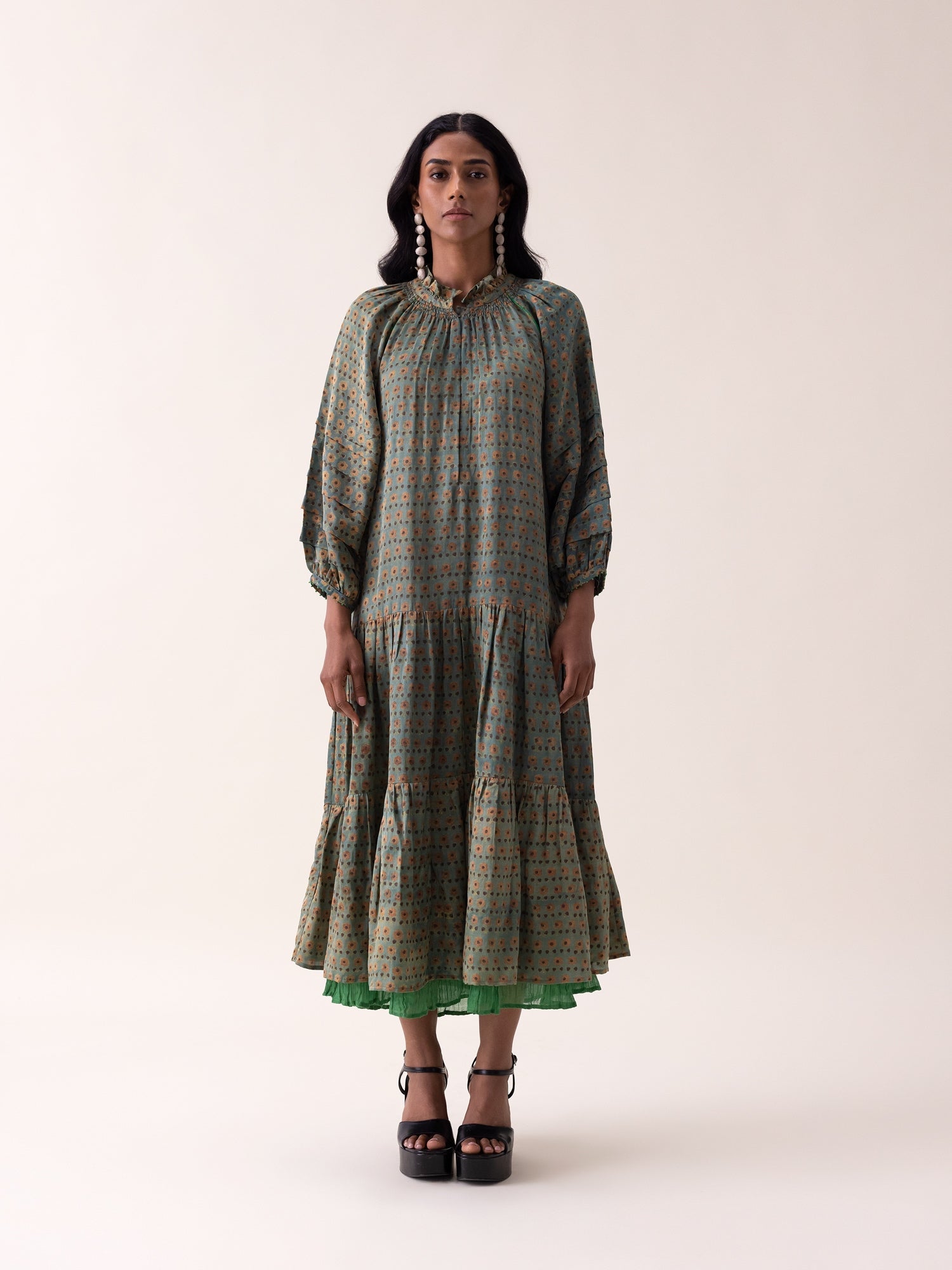 Kaeru Dress - CiceroniDressesShades of India