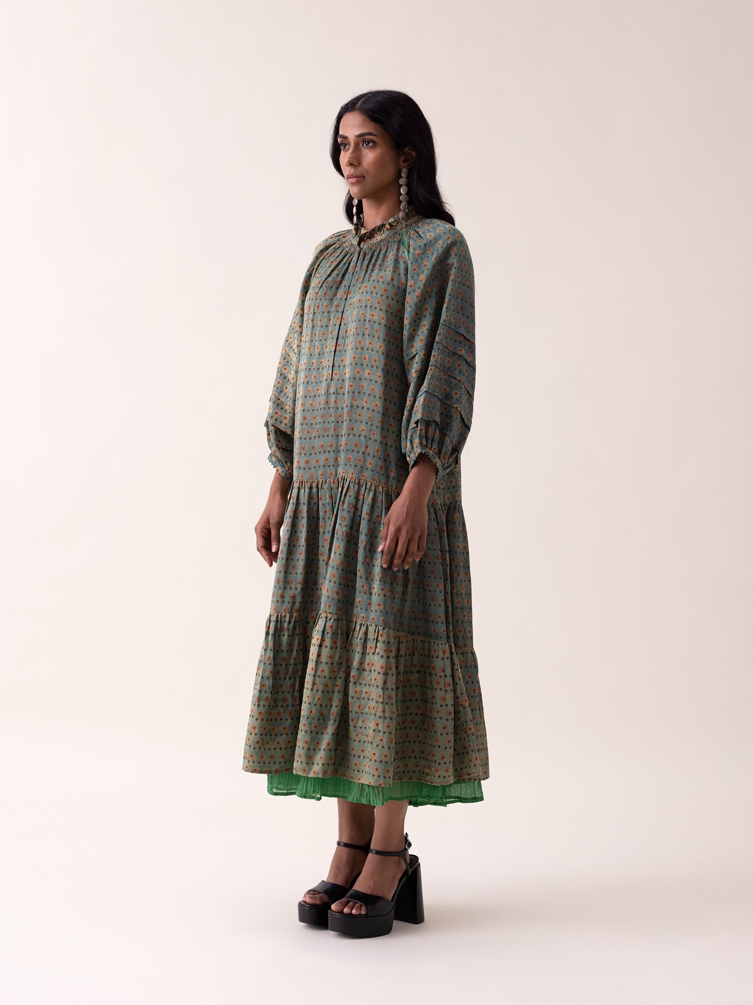 Kaeru Dress - CiceroniDressesShades of India