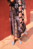 Kaftan Dress in AC Navy Crepe - CiceroniDressesNikyta's Workroom