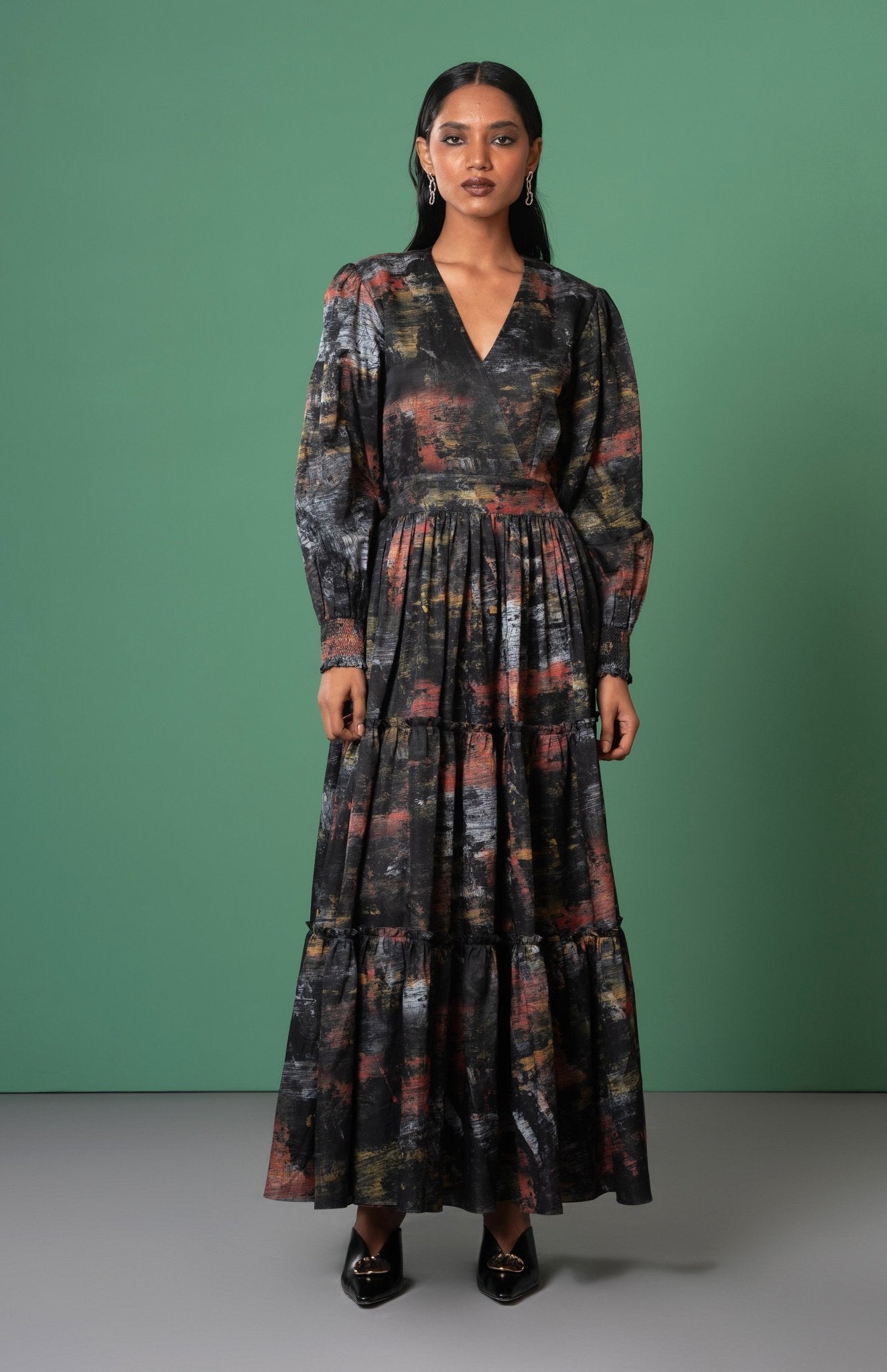 Kagé Tiered Dress - CiceroniDressesAdvait