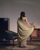 Kajri - Olive - CiceroniSareeIra