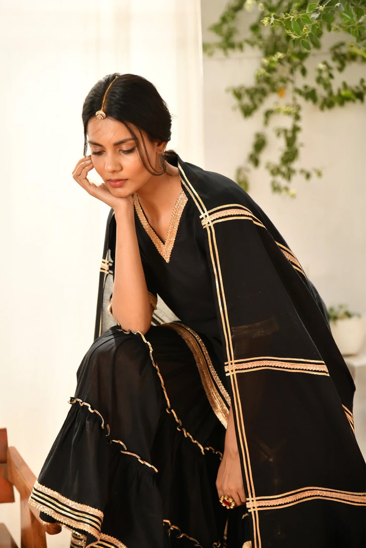 Kajri Sharara Set - CiceroniKurta Set, Festive WearOmaana