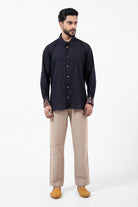 Kala Cotton Black Everywhere Shirt - CiceroniMen ShirtsInkriti