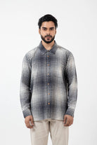 Kala Cotton B&W Checks Everywhere Shirt - CiceroniMen ShirtsInkriti