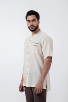 Kala Cotton Off - white Everyday Shirt - CiceroniMen ShirtsInkriti