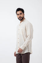 Kala Cotton Off - white Everywhere Shirt - CiceroniMen ShirtsInkriti