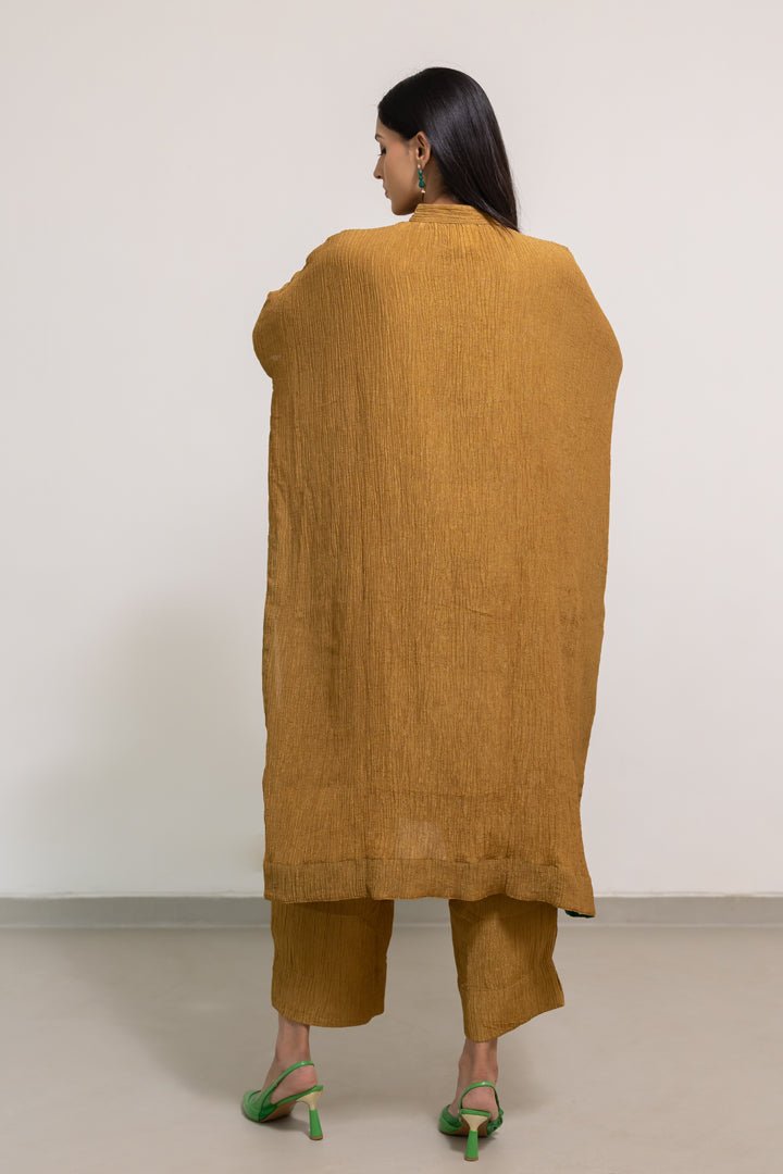 Kalindi Buttondown Kaftan Set - CiceroniKurta Set, Festive WearSilai Studio