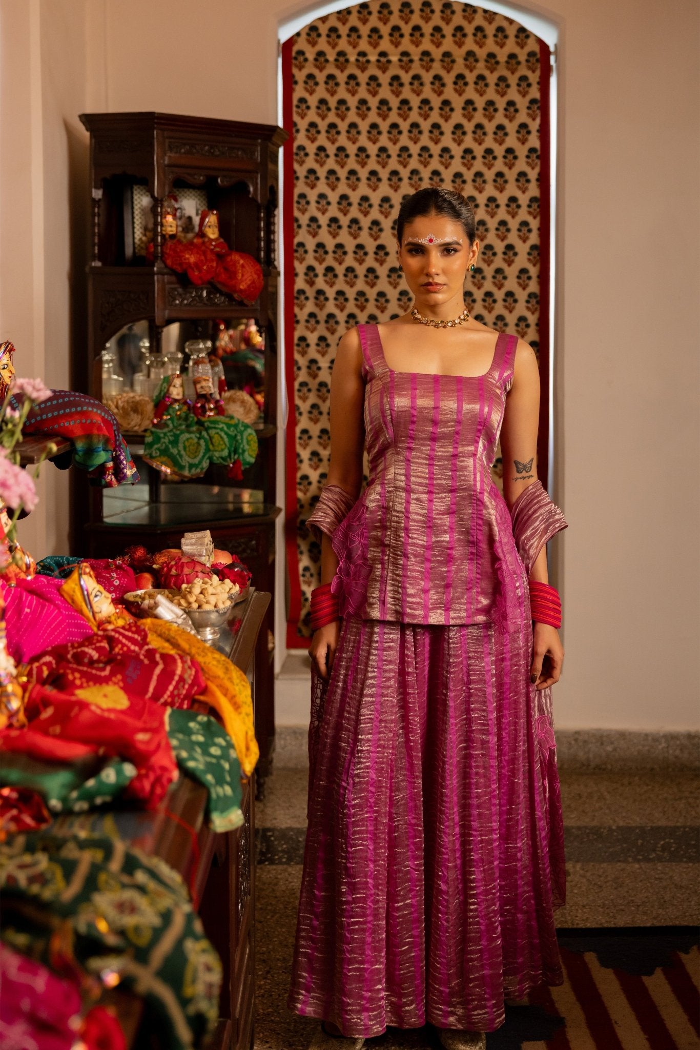 Kamali Set - CiceroniLehenga SetChambray & Co.