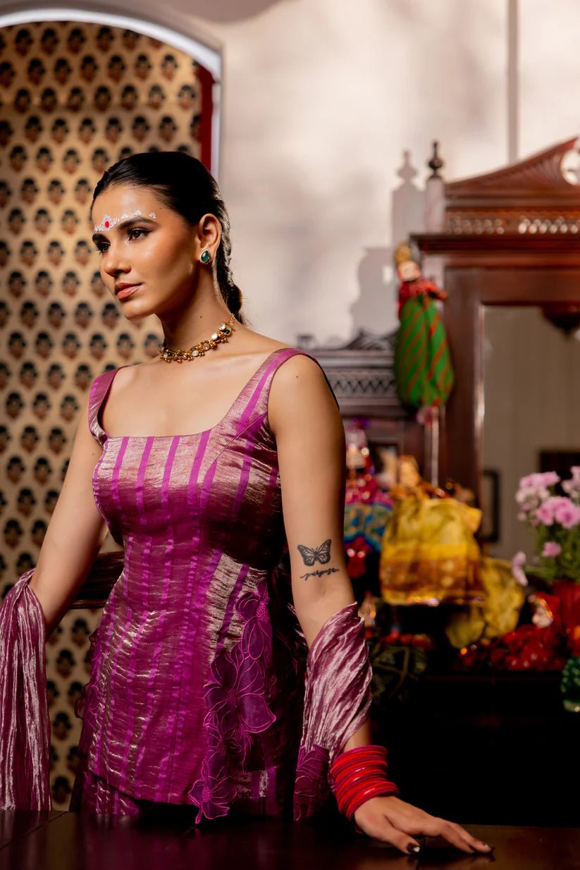 Kamali Set - CiceroniLehenga SetChambray & Co.