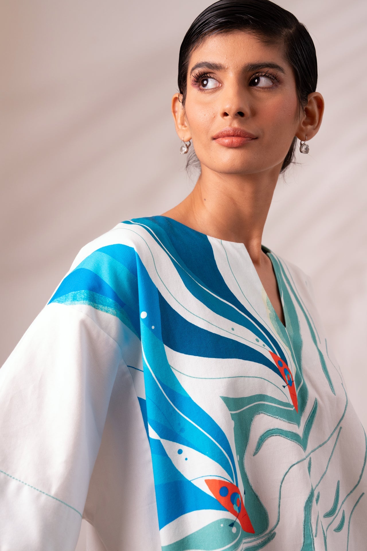 Kara - The Floating Boat Top - CiceroniTopsMadder Much