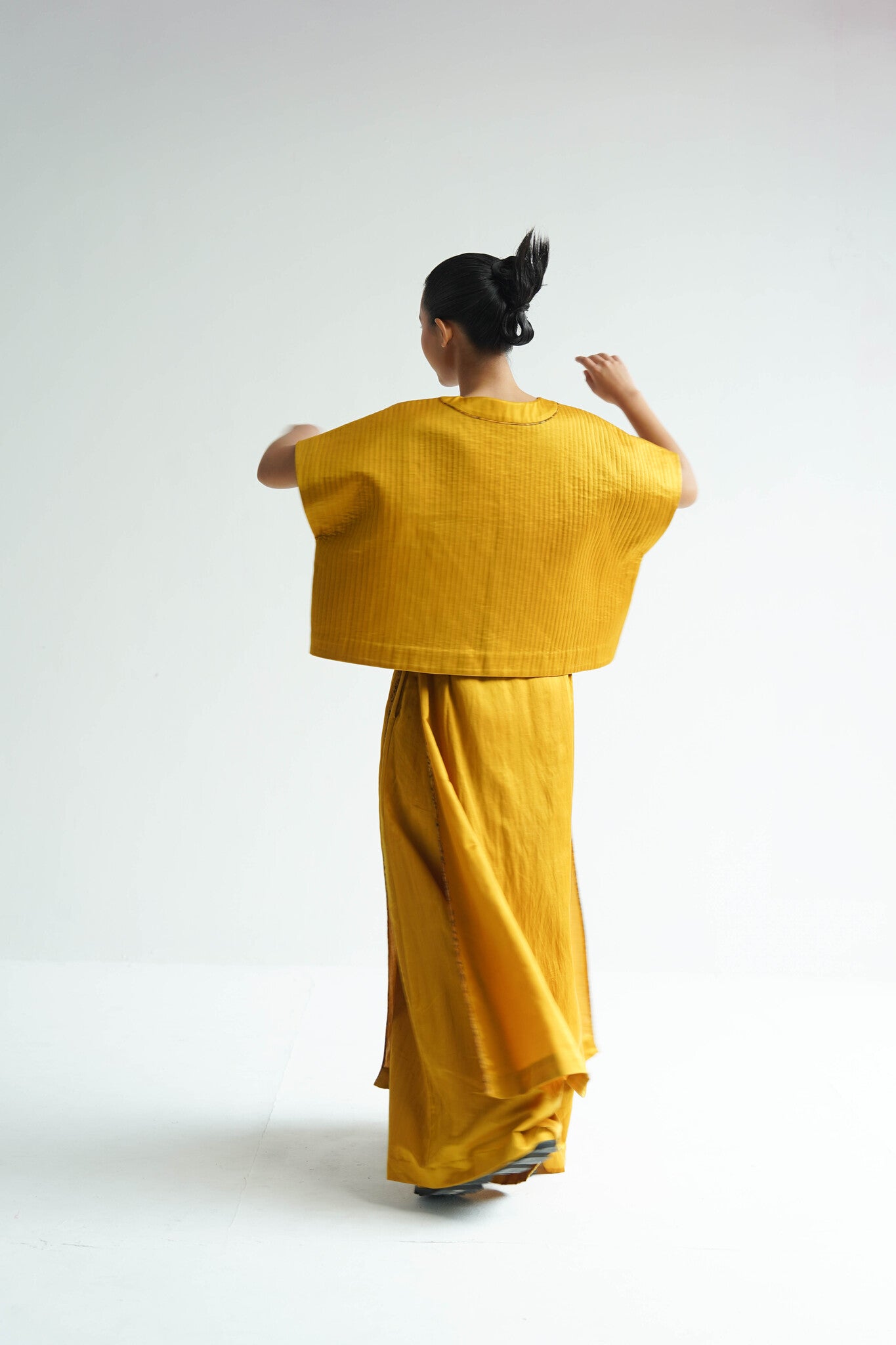 Karashi Quilted Top with Drape Trouser - CiceroniCo - ord SetTil