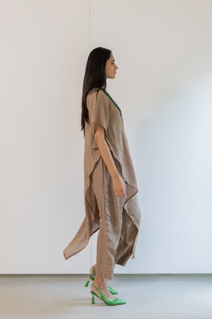 Kasturi Asymetric Co - ord Set - CiceroniKurta Set, Everyday WearSilai Studio